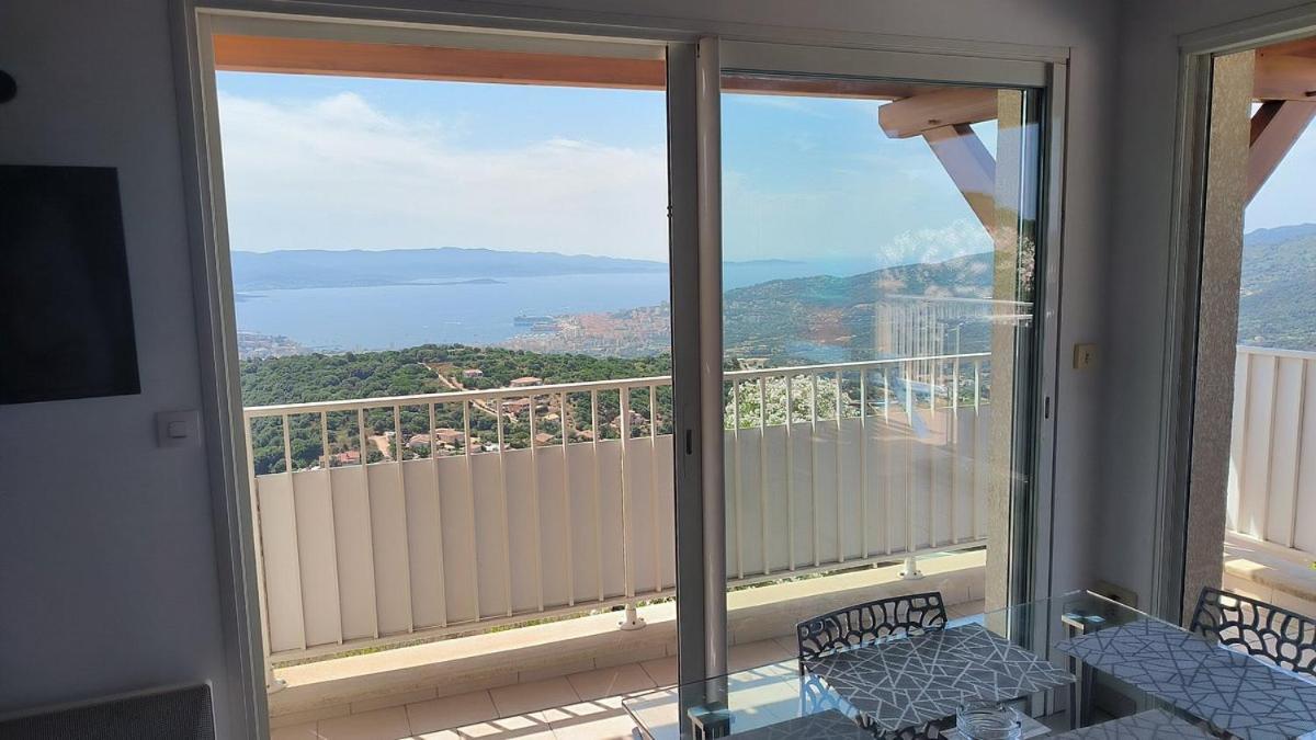 Gites Sassone, Vue Panoramique Sur Ajaccio Et La Mer Alata ภายนอก รูปภาพ